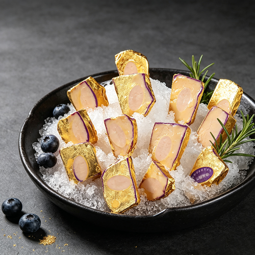 French Gold Brick Foie Gras Sashimi